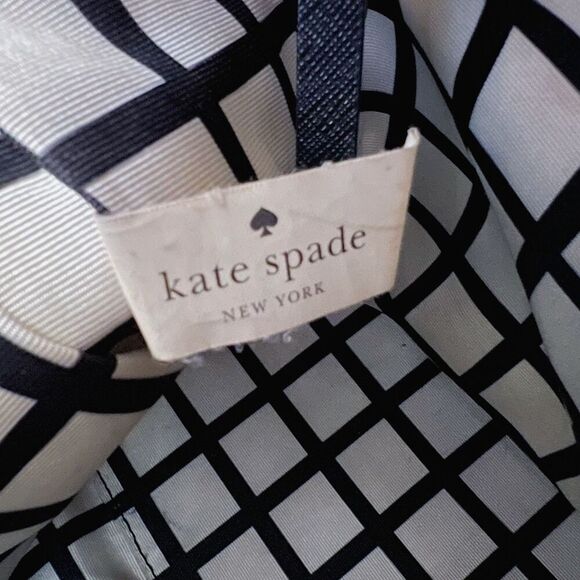 Kate Spade Watson Lane Black Pebbled Leather Tote Bag Zippered Purse - Picture 8 of 14